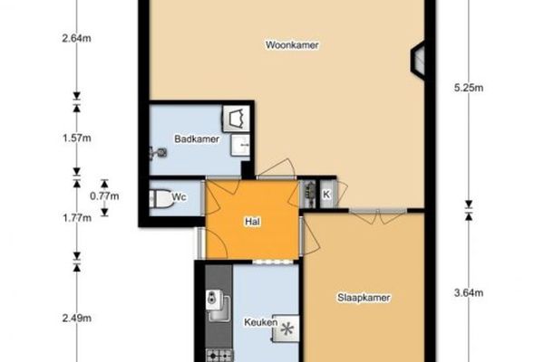 Appartement Wijnbesstraat in Nijmegen