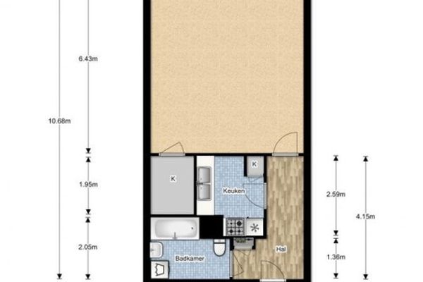 Kamer Boslaan in Den Haag
