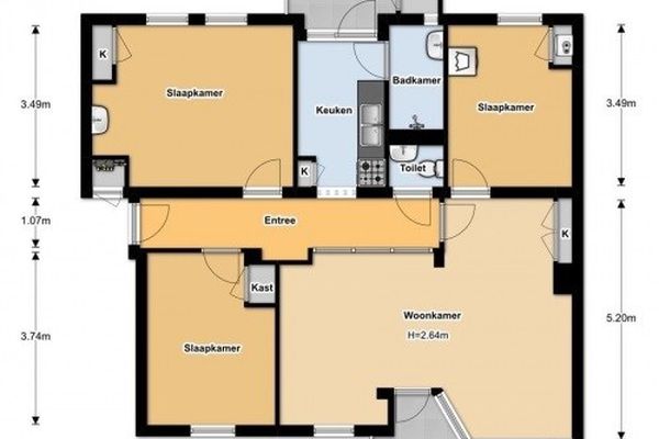 Appartement Oude Loosdrechtseweg in Hilversum