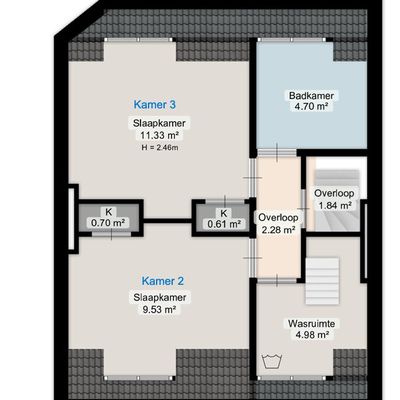 Kamer Celebesstraat in Groningen