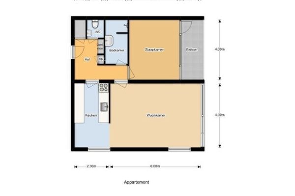 Appartement Heutinkstraat in Enschede