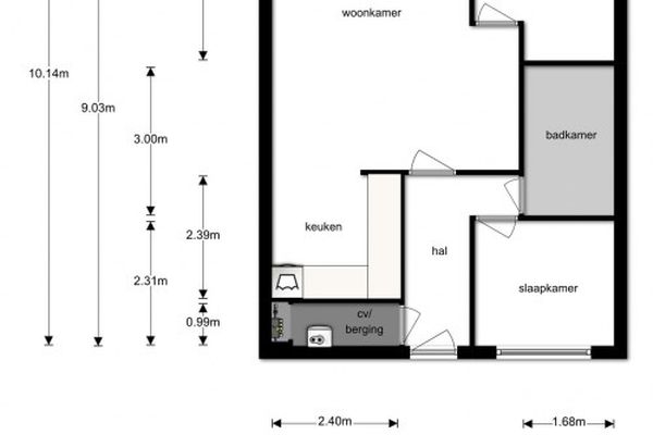 Apartment Rietvinkstraat in Eindhoven