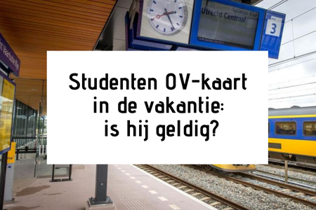 Je OV-kaart in de vakantie: is hij geldig?