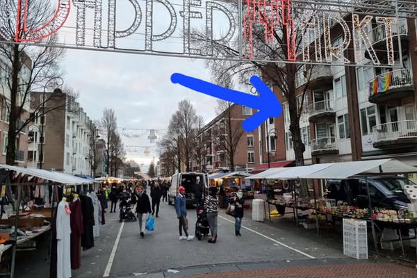 Kamer Reinwardtstraat in Amsterdam