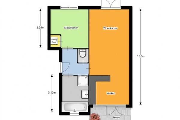 Apartment Morsestraat in Breda