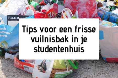 Tips voor een frisse vuilnisbak in je studentenhuis