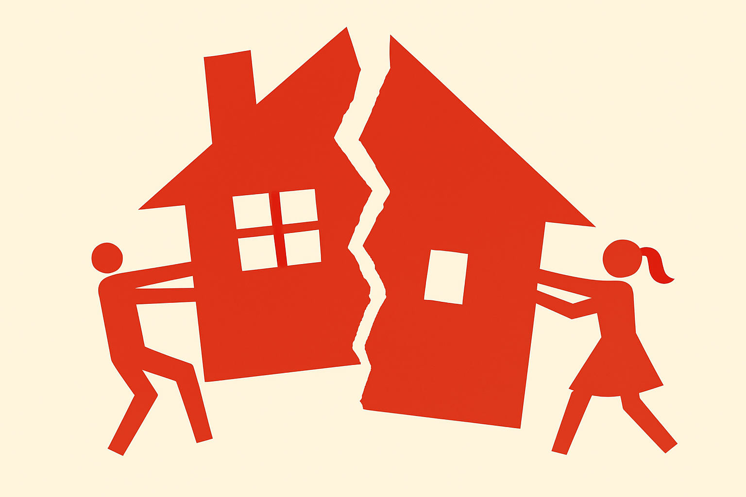 Ik wil scheiden maar heb geen woning