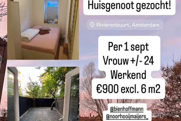 Kamer Rivierenbuurt in Amsterdam