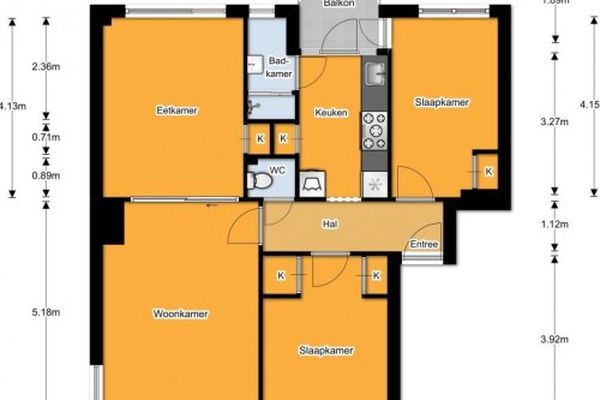 Appartement Oosterengweg in Hilversum