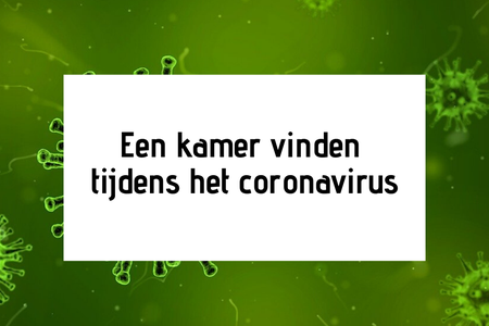 Een kamer vinden tijdens het coronavirus