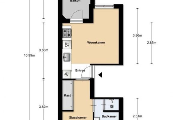 Appartement Coornhertstraat in Utrecht
