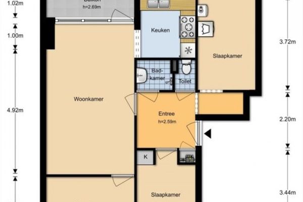 Appartement Lindestraat in Alphen aan den Rijn
