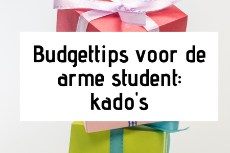 Budgettips voor de arme student: kado's