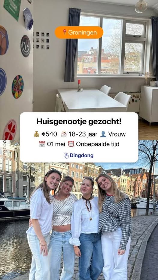 Kamer - Sledemennerstraat/Groningen (€539.00/18.00m2)