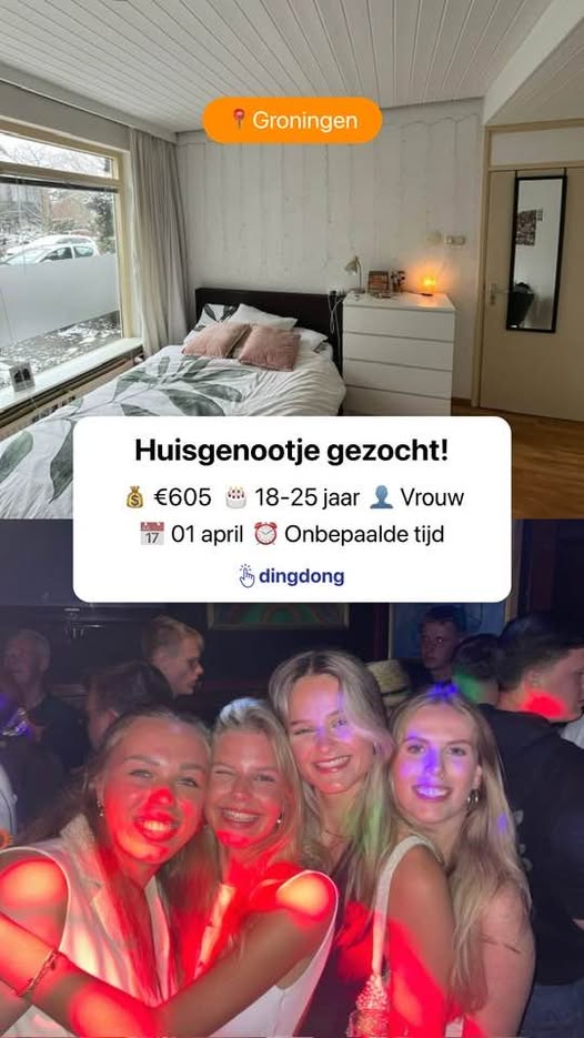 Kamer - Paddepoel/Groningen (€605.00/16.00m2)