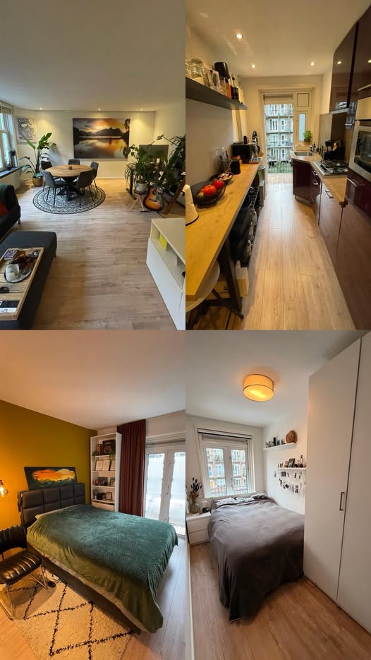 Appartement - Quiet street inside the ring/Amsterdam (€2100.00/56.00m2)