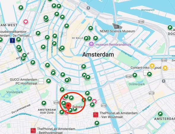 Kamer - Albert Cuypstraat/Amsterdam (€1480.00/16.00m2)