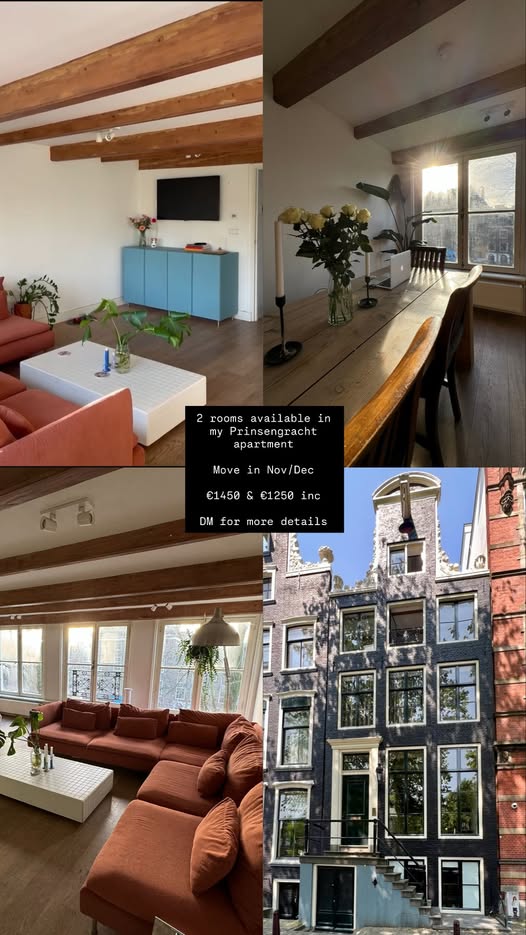 Kamer - Prinsengracht/Amsterdam (€1250.00/15.00m2)