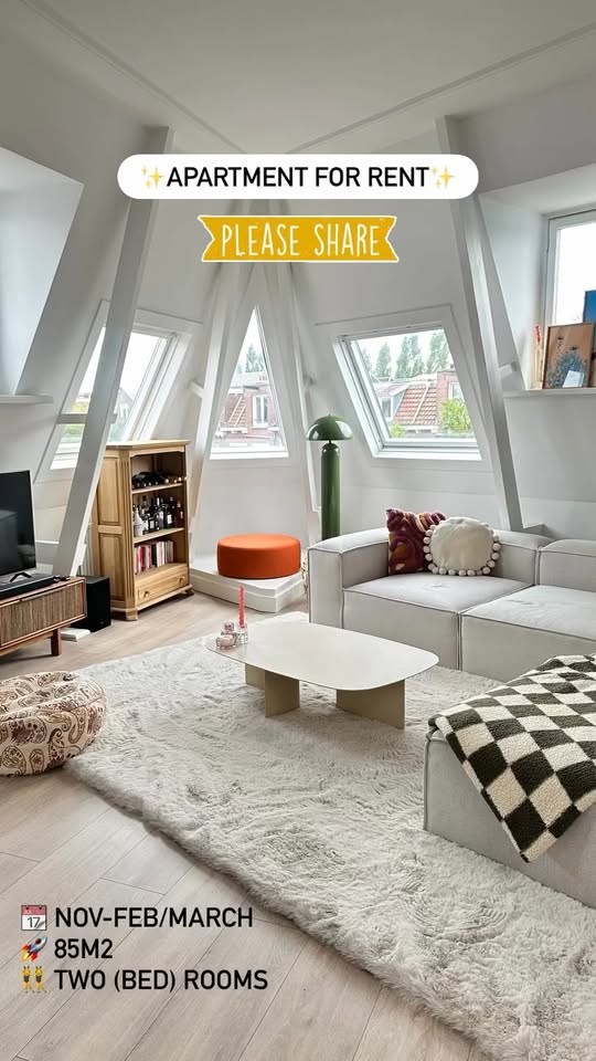 Appartement - Onbekend/Amsterdam (€3000.00/85.00m2)