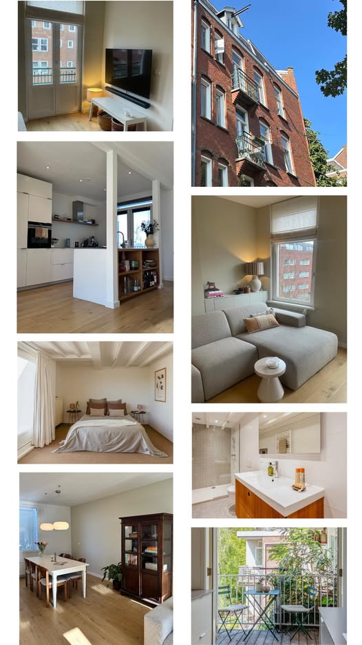 Appartement - Westerpark- /Staatsliedenbuurt/Amsterdam (€2000.00/90.00m2)