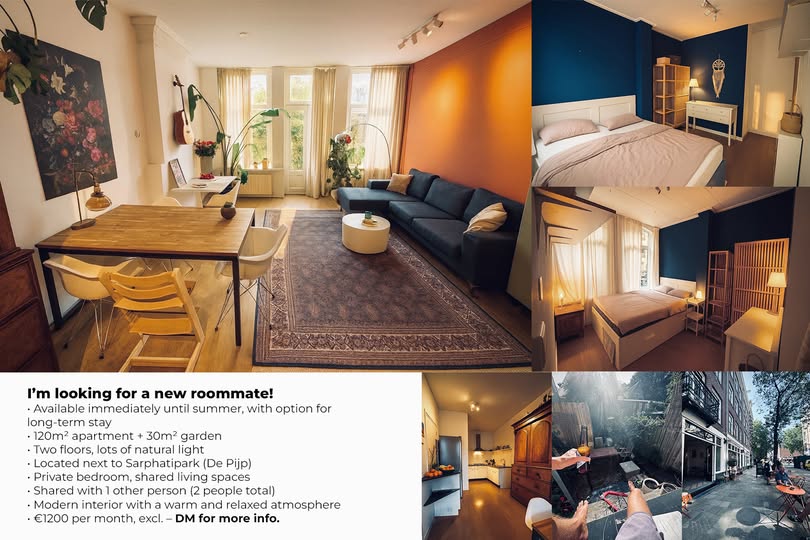 Appartement - Unknown/Amsterdam (€1200.00/120.00m2)