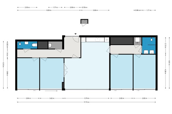 Kamer - Jan van Zutphenstraat/Amsterdam (€650.00/12.00m2)