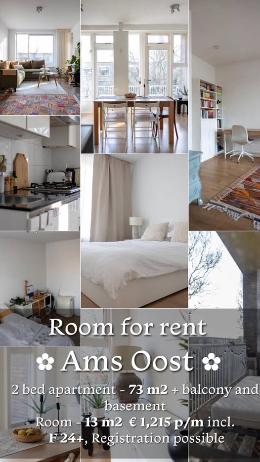 Kamer - Near Science Park/Amsterdam (€1215.00/73.00m2)