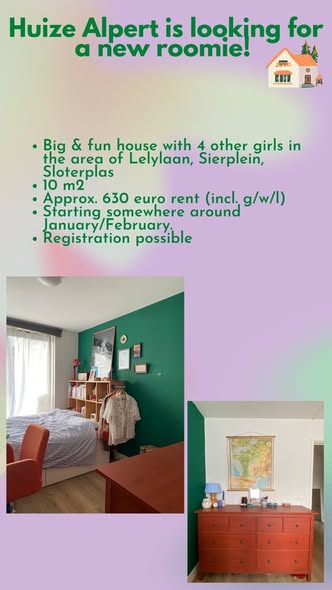 Kamer - Onbekend/Amsterdam (€630.00/10.00m2)