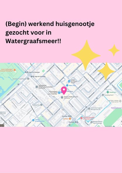 Kamer - Christiaan Huygensplein/Amsterdam (€865.00/13.30m2)