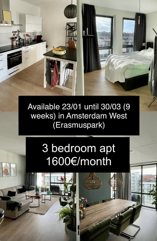 Appartement - Amsterdam West/Amsterdam (€1600.00/90.00m2)