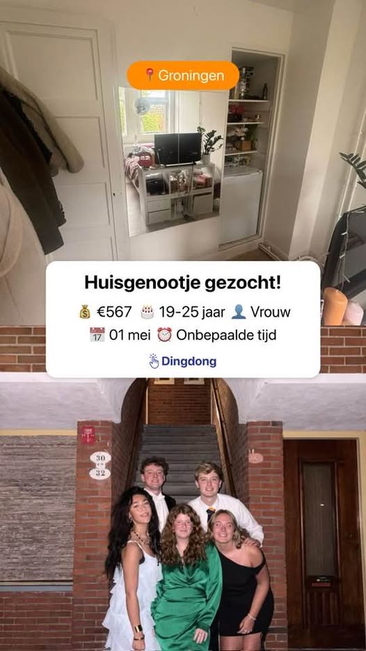 Kamer - Korrewegwijk/Groningen (€567.00/17.00m2)