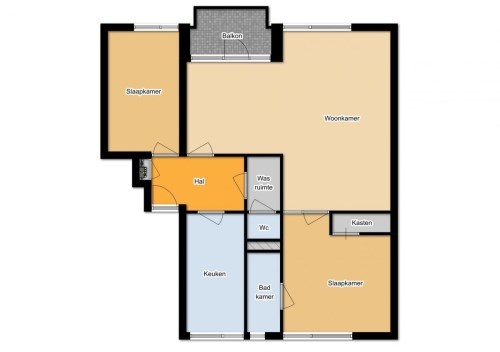 Appartement - Blaauwstraat/Rotterdam (€765.00/61.00m2)
