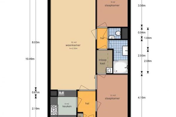 Appartement Euterpedreef in Utrecht