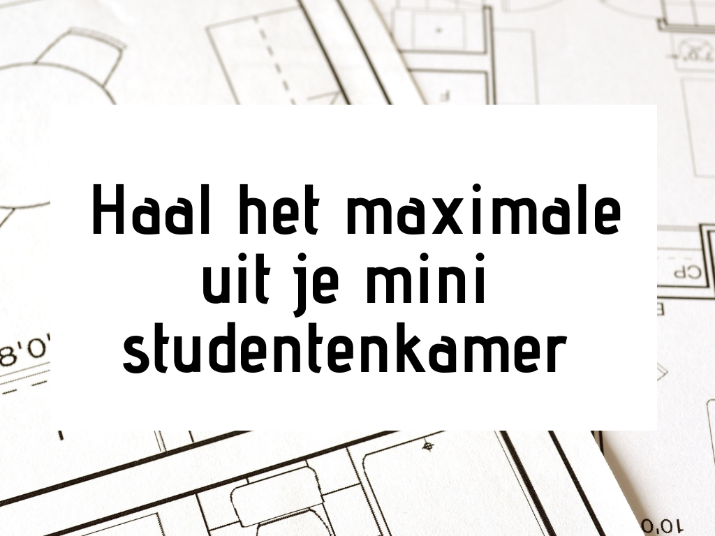 kleine studentenkamer inrichten