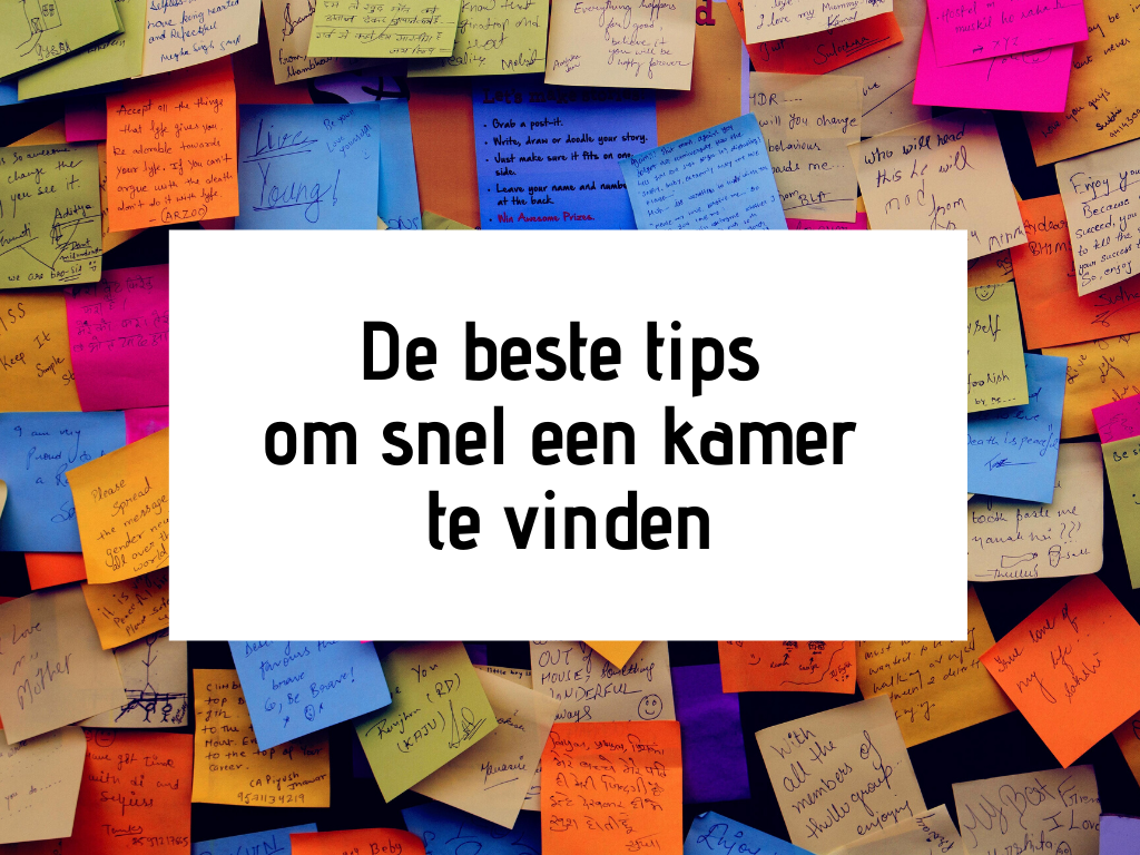 snel een kamer vinden