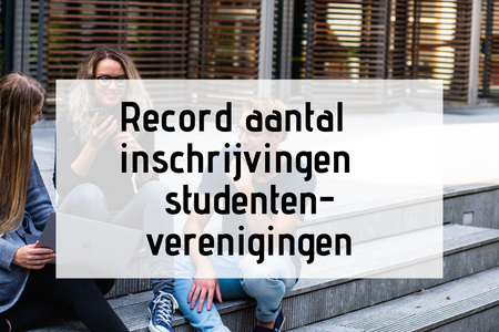 Recordaantal nieuwe leden voor studentenverenigingen