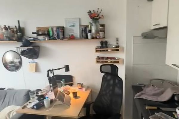 Kamer AP Fokkerstraat in Groningen